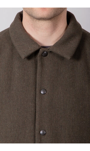 Jackman Jackman Jacke / Melton Award Jacket / Oliv Jackman Jackman Jacke / Melton Award Jacket / Oliv