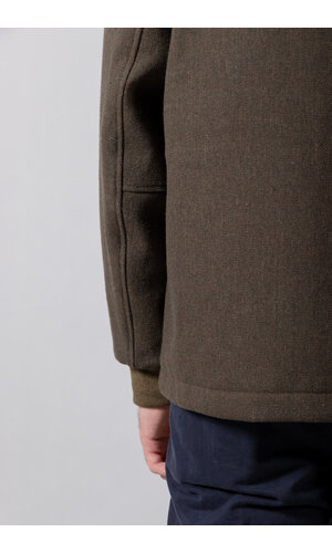 Jackman Jackman Jacke / Melton Award Jacket / Oliv Jackman Jackman Jacke / Melton Award Jacket / Oliv