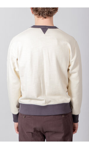 Jackman Jackman Hose / GG Sweat Crewneck / Elfenbeinschwarz Jackman Jackman Hose / GG Sweat Crewneck / Elfenbeinschwarz