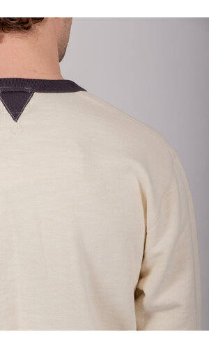 Jackman Jackman Hose / GG Sweat Crewneck / Elfenbeinschwarz Jackman Jackman Hose / GG Sweat Crewneck / Elfenbeinschwarz