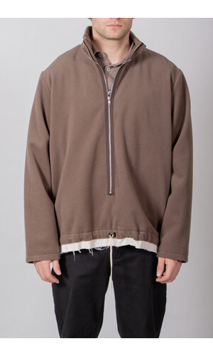 Camiel Fortgens Camiel Fortgens Trui / Fleece Anorak / Taupe