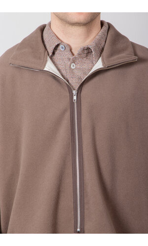 Camiel Fortgens Camiel Fortgens Trui / Fleece Anorak / Taupe