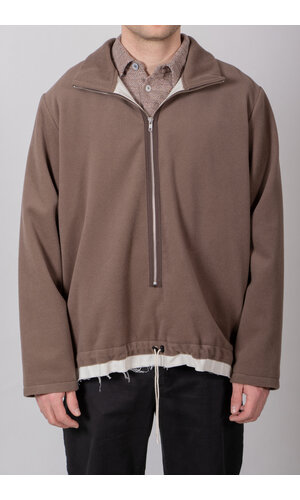 Camiel Fortgens Camiel Fortgens Trui / Fleece Anorak / Taupe