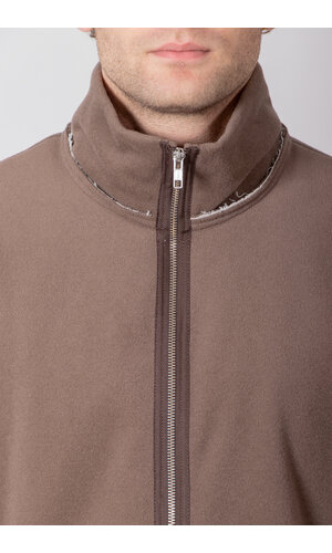 Camiel Fortgens Camiel Fortgens Trui / Fleece Anorak / Taupe