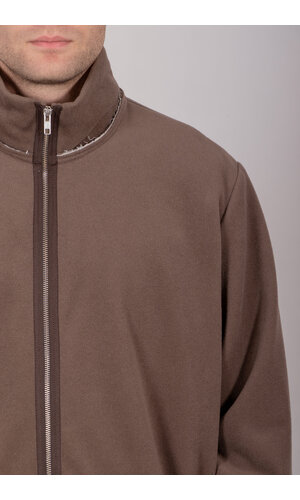 Camiel Fortgens Camiel Fortgens Trui / Fleece Anorak / Taupe