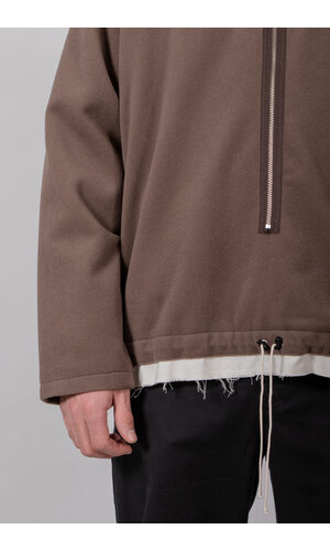 Camiel Fortgens Camiel Fortgens Trui / Fleece Anorak / Taupe
