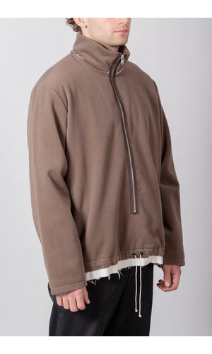 Camiel Fortgens Camiel Fortgens Trui / Fleece Anorak / Taupe