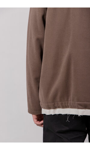 Camiel Fortgens Camiel Fortgens Trui / Fleece Anorak / Taupe