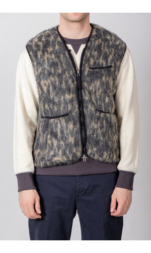 Universal Works Universal Works Vest / Zip Gilet / Dolce Fleece