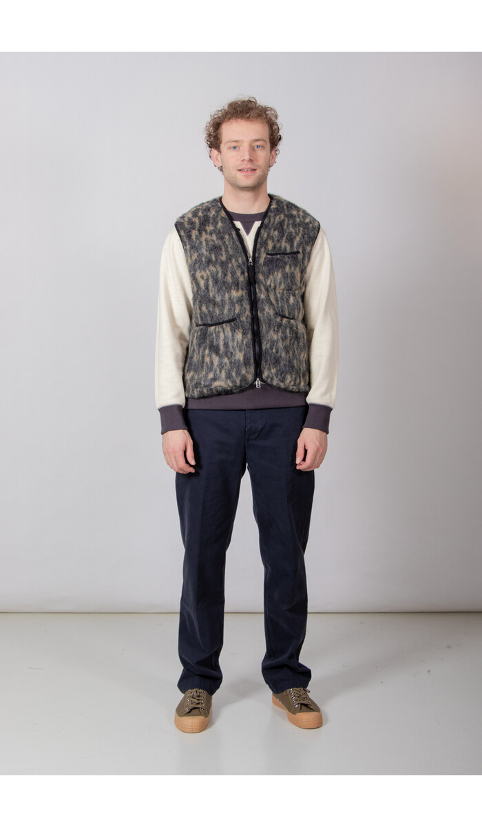 Universal Works Universal Works Vest / Zip Gilet / Dolce Fleece
