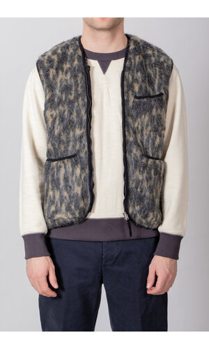 Universal Works Universal Works Vest / Zip Gilet / Dolce Fleece