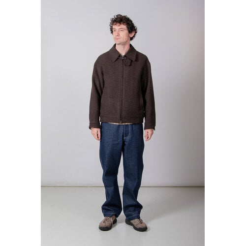 Rough Side Rough Side Jas / Baker Blouson / Bruin Rough Side Rough Side Jas / Baker Blouson / Bruin