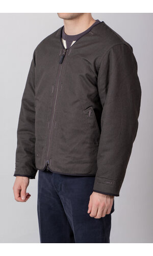 Rough Side Rough Side Liner-Jacket / Sherpa Zip Liner / Charcoal