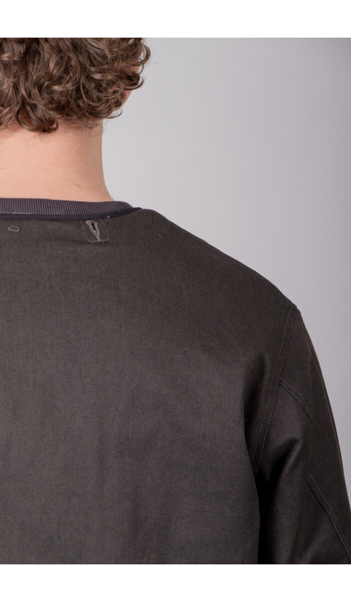 Rough Side Rough Side Liner-Jacket / Sherpa Zip Liner / Charcoal