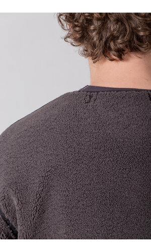 Rough Side Rough Side Liner-Jacket / Sherpa Zip Liner / Charcoal