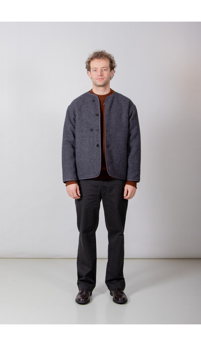 Homecore Homecore Weste / Youri Woolly / Holzkohle