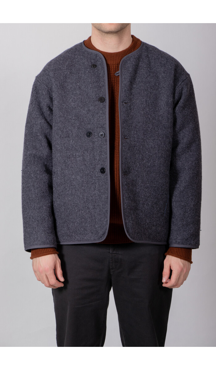Homecore Homecore Weste / Youri Woolly / Holzkohle