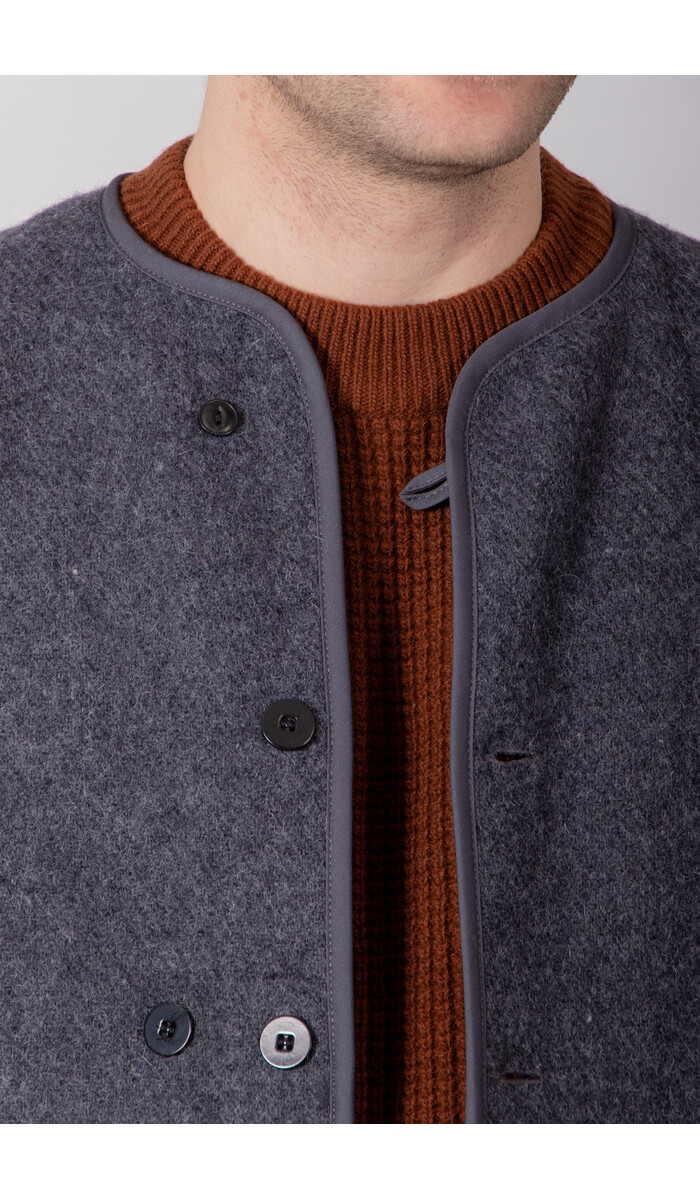 Homecore Homecore Weste / Youri Woolly / Holzkohle