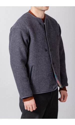 Homecore Homecore Weste / Youri Woolly / Holzkohle