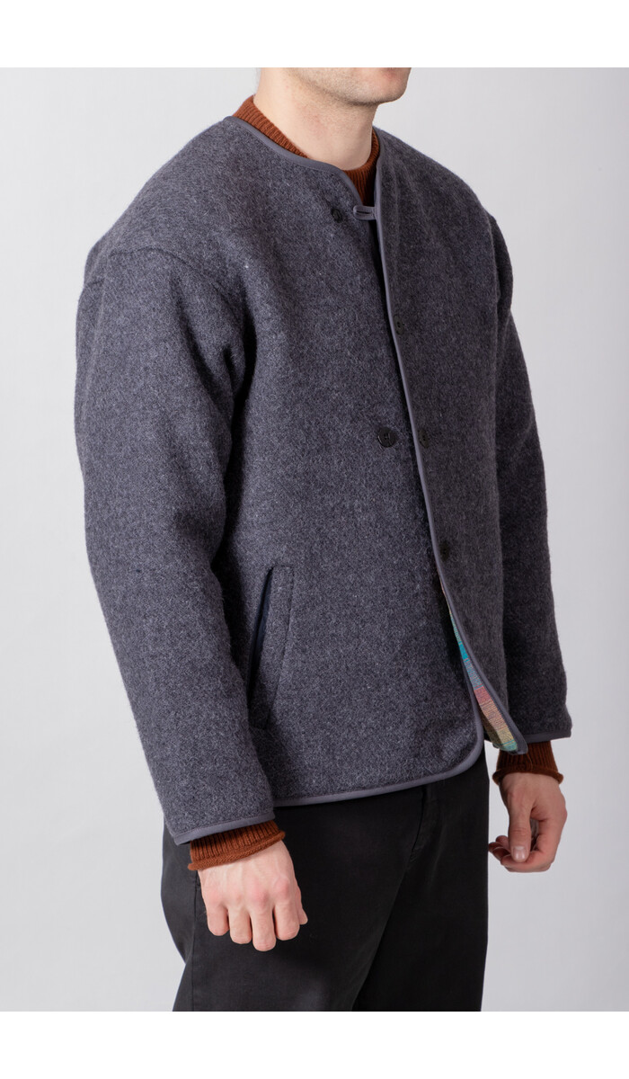 Homecore Homecore Weste / Youri Woolly / Holzkohle