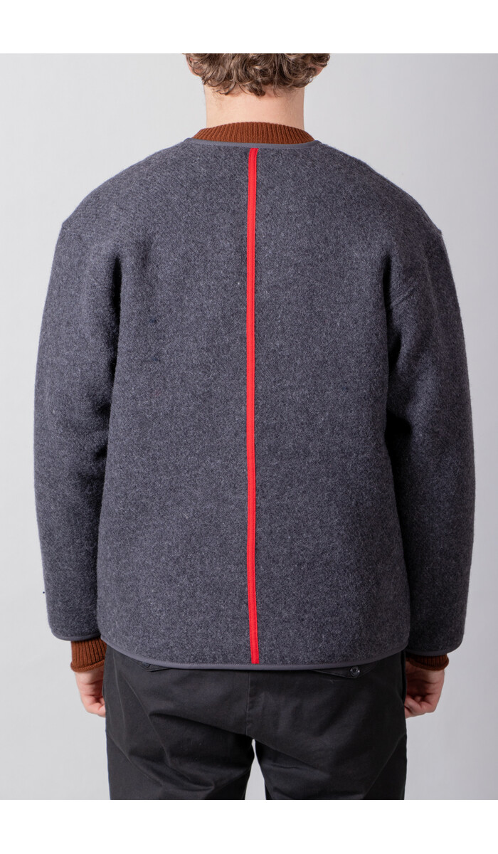 Homecore Homecore Weste / Youri Woolly / Holzkohle