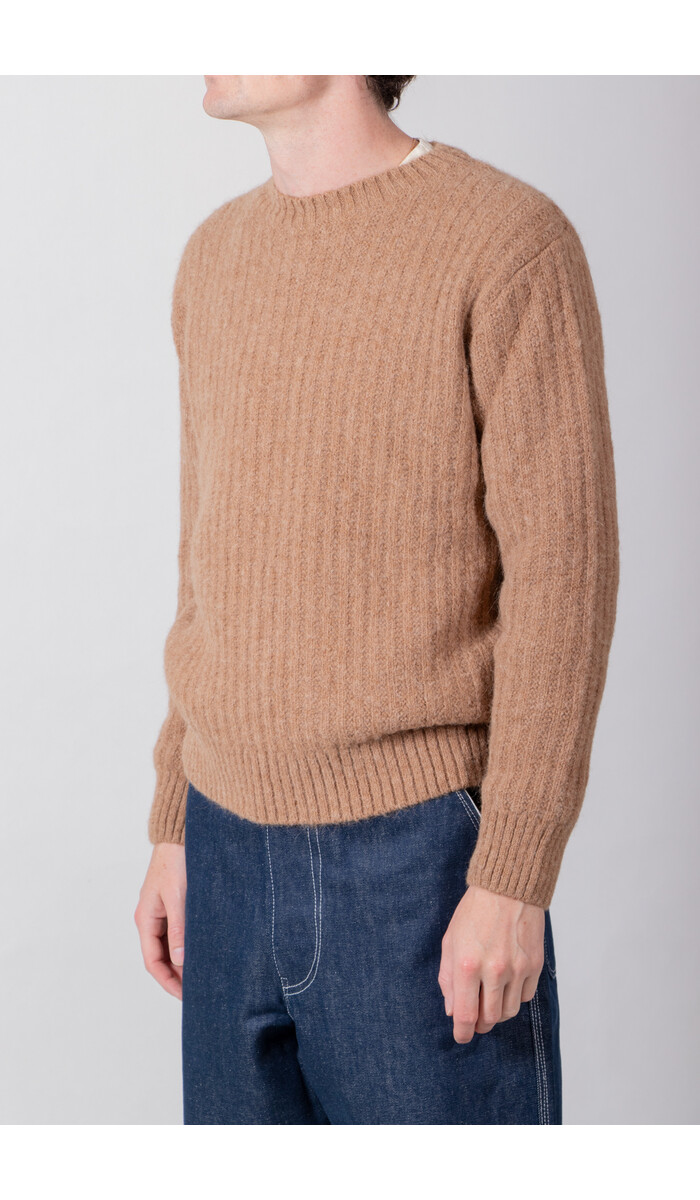 Delikatessen Delikatessen Trui / Crewneck / Kameel Delikatessen Delikatessen Trui / Crewneck / Kameel