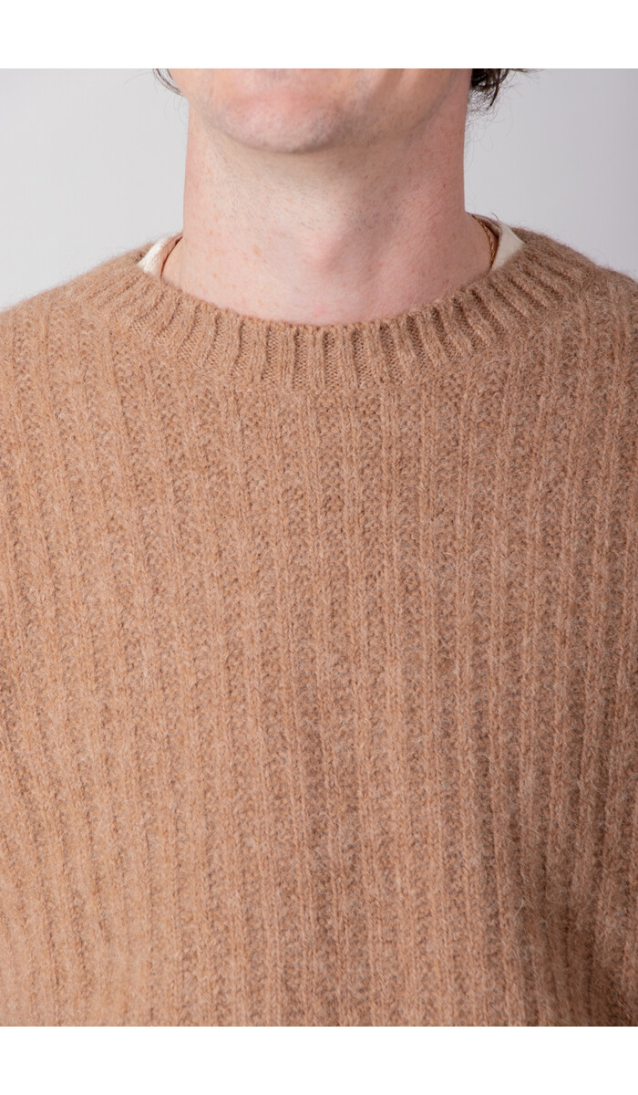 Delikatessen Delikatessen Trui / Crewneck / Kameel Delikatessen Delikatessen Trui / Crewneck / Kameel