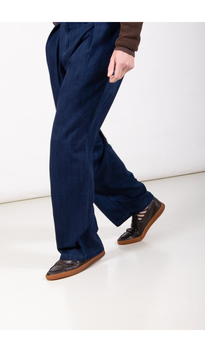 Yoost Yoost Broek / Hendrik Pants / Gestreepte Denim