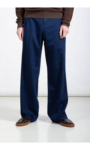 Yoost Yoost Broek / Hendrik Pants / Gestreepte Denim