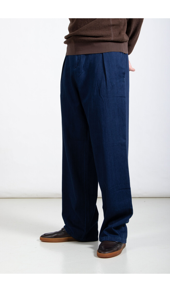 Yoost Yoost Broek / Hendrik Pants / Gestreepte Denim