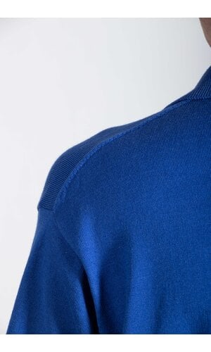 Universal Works Universal Works Polo / Pullover Knit Shirt II / Kobalt