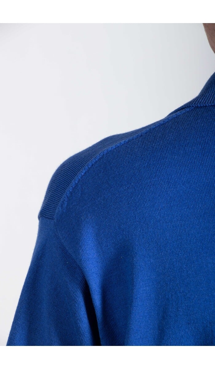 Universal Works Universal Works Polo / Pullover Knit Shirt II / Kobalt