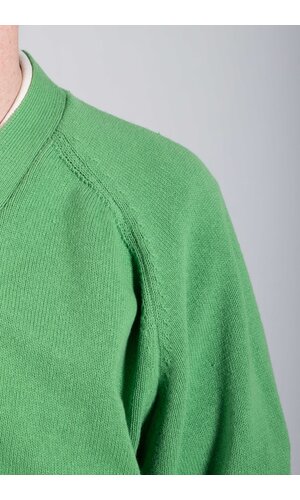 Universal Works Universal Works Vest / Pocket David Cardigan / Grasgroen