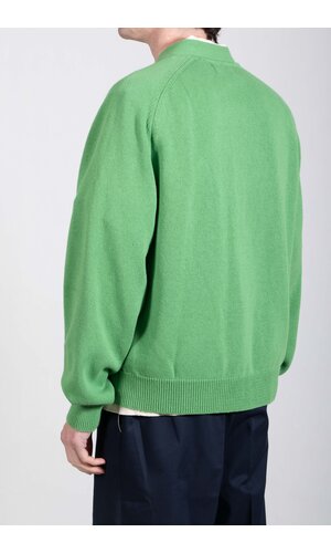 Universal Works Universal Works Vest / Pocket David Cardigan / Grasgroen