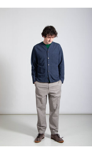 Universal Works Universal Works Vest / Cardigan / Onbestemd blauw