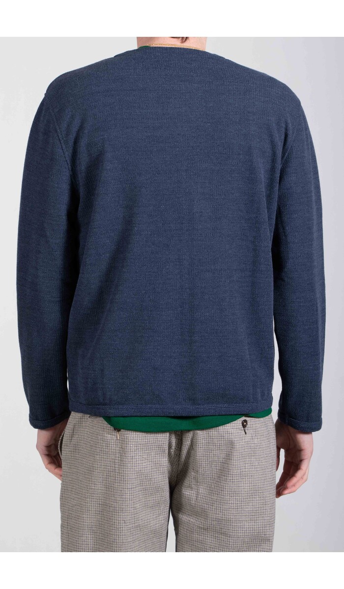 Universal Works Universal Works Vest / Cardigan / Onbestemd blauw