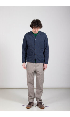 Universal Works Universal Works Broek / Military Chino / Blauwe Ruit