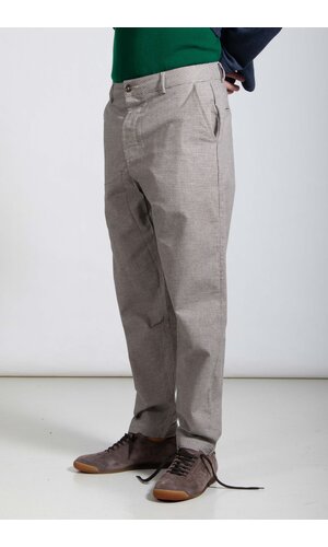 Universal Works Universal Works Broek / Military Chino / Blauwe Ruit