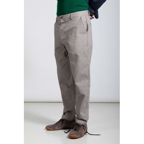 Universal Works Universal Works Broek / Military Chino / Blauwe Ruit