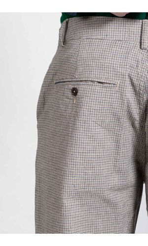 Universal Works Universal Works Broek / Military Chino / Blauwe Ruit