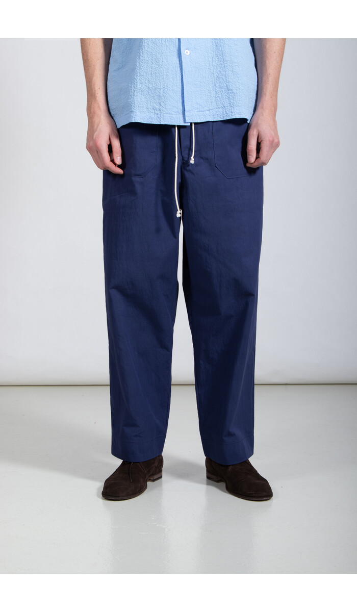 Camiel Fortgens Camiel Fortgens Broek / Simple Pants / Blauw