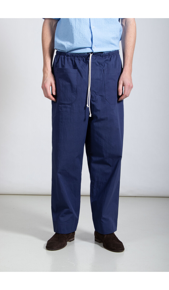 Camiel Fortgens Camiel Fortgens Broek / Simple Pants / Blauw