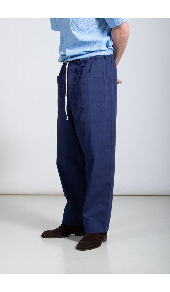Camiel Fortgens Camiel Fortgens Broek / Simple Pants / Blauw