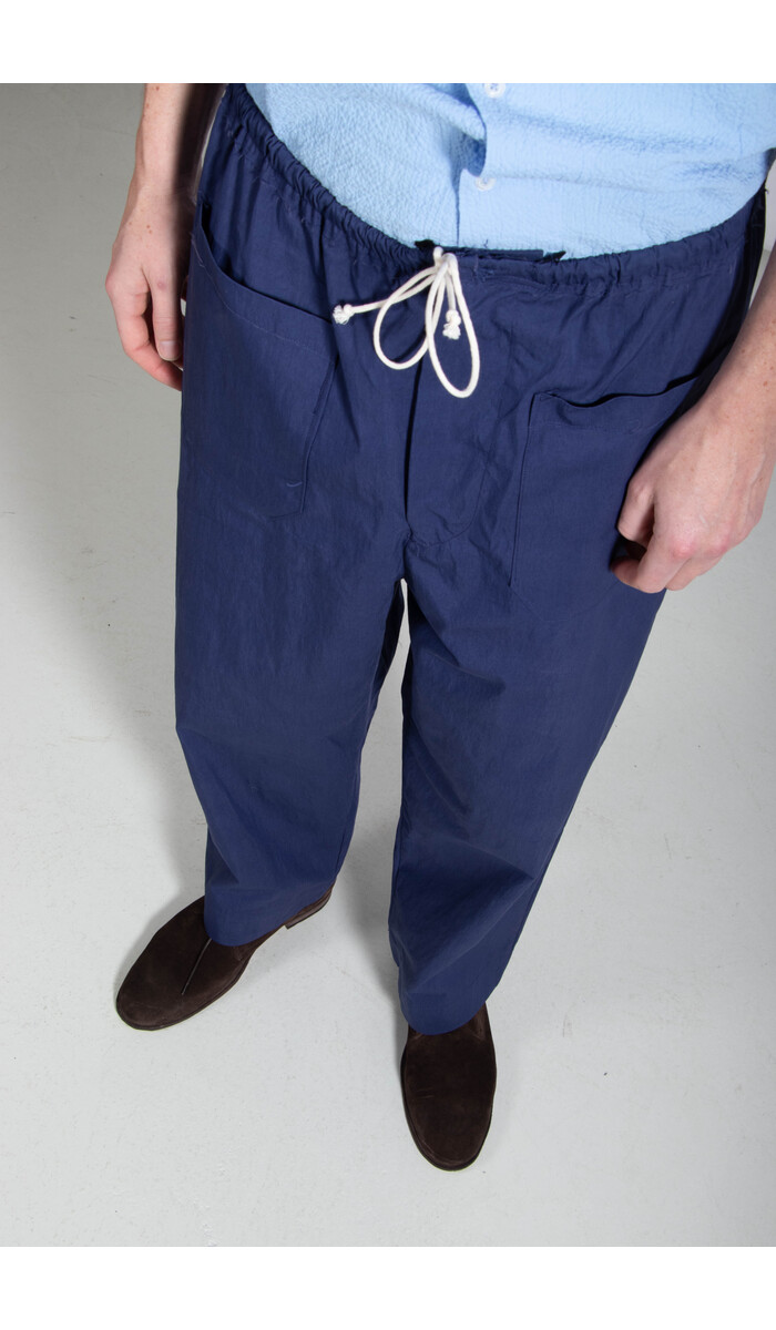 Camiel Fortgens Camiel Fortgens Broek / Simple Pants / Blauw