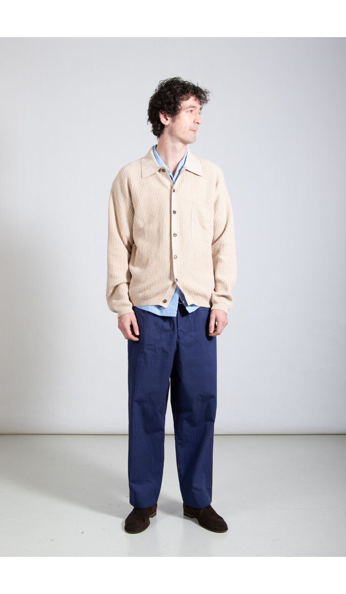 Universal Works Universal Works Vest / Knit Jacket / Beige