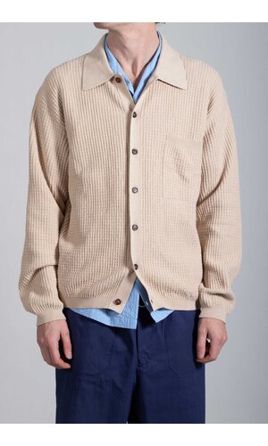 Universal Works Universal Works Vest / Knit Jacket / Beige