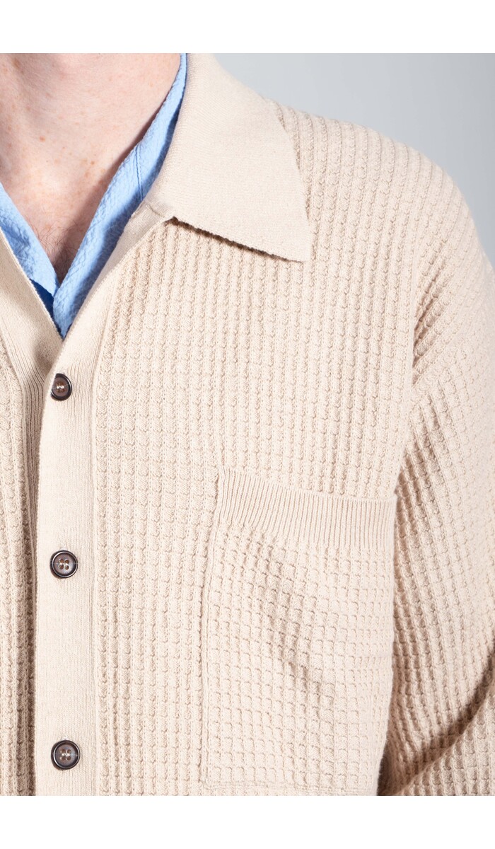 Universal Works Universal Works Vest / Knit Jacket / Beige