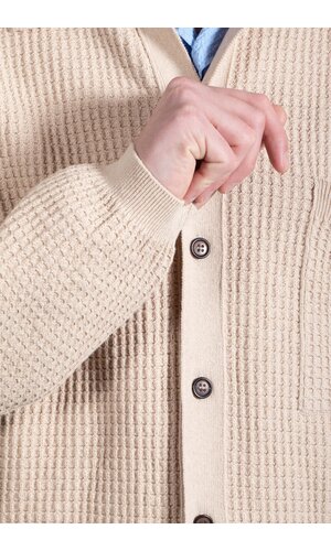 Universal Works Universal Works Vest / Knit Jacket / Beige