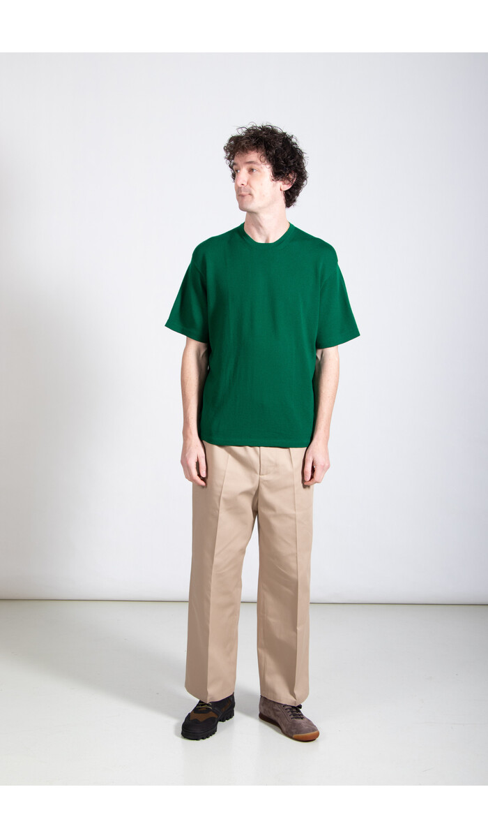 Universal Works Universal Works T-Shirt / Knit tee / Green