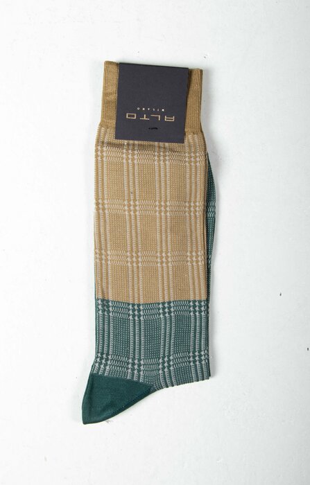 Alto Milano Alto Milano Socke / Ricoh / Gold-Grün